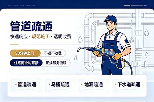 滨州管道疏通