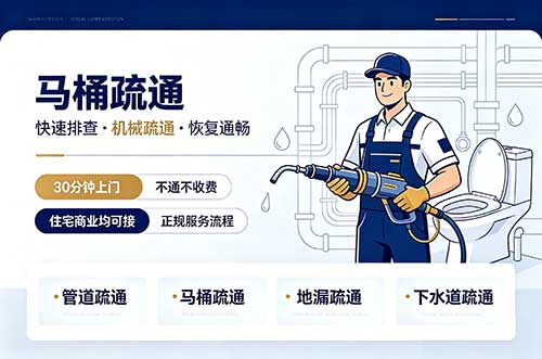滨州马桶疏通