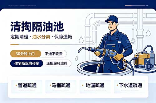 滨州清掏隔油池